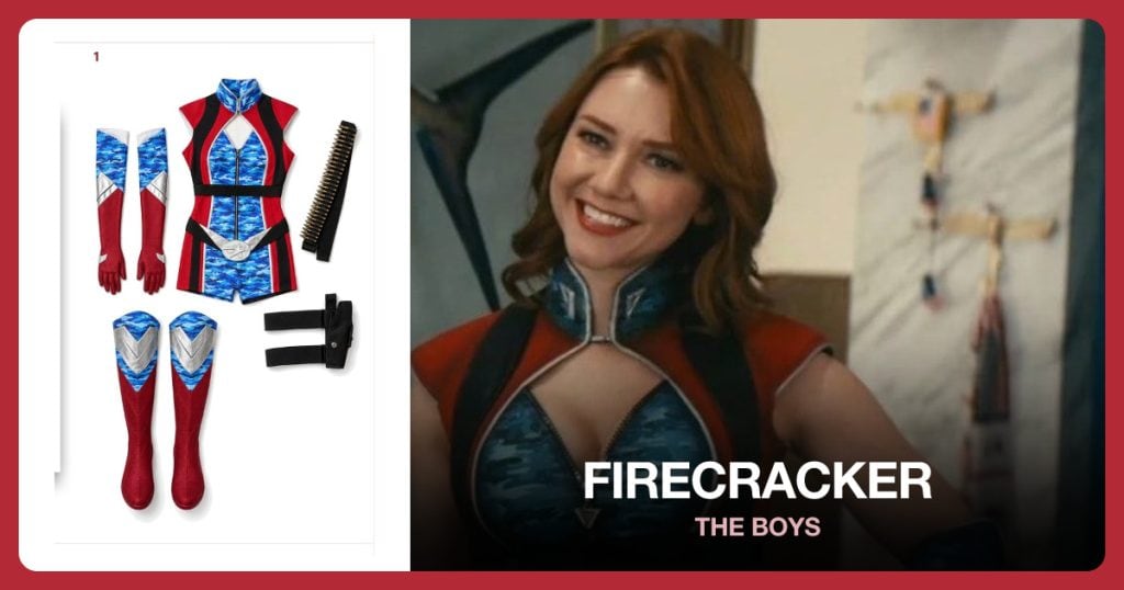 Firecracker Costume Set beside Firecracker