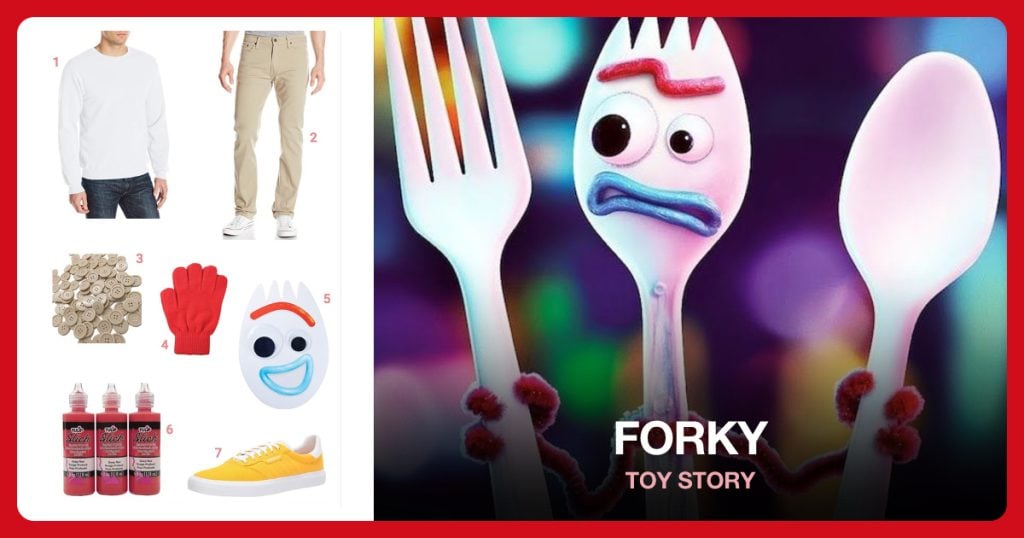 Forky Costume
