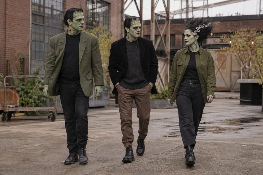 Frankenstein Monster costume group