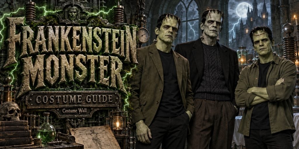 Frankenstein’s Monster costume clothing and accessories