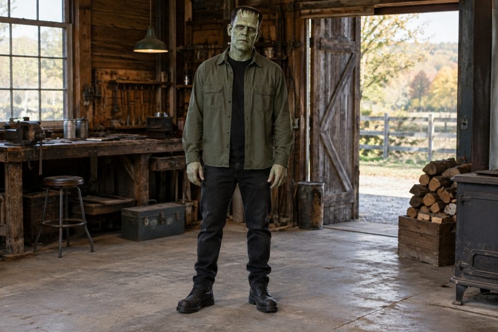 Rugged Work Monster frankenstein_monster outfit