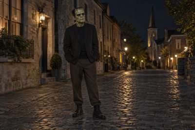 Masked Town Monster costume outfit