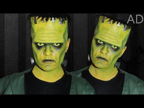 Frankenstein’ s Monster - Makeup Tutorial in collaboration with Best Fiends! #AD — Pinkstylist