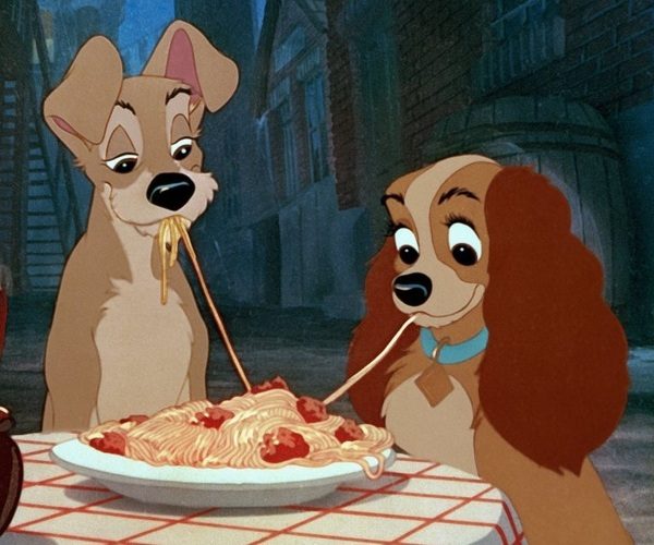 Lady and the Tramp from Disney's Lady and the Tramp