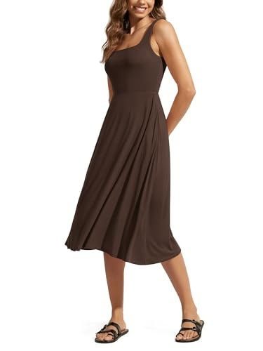 Brown Midi Dress