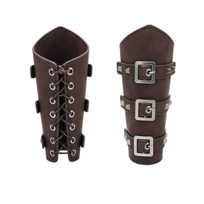 Brown Bracers Pair