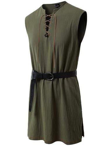 Army Green Viking Tunic