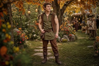Waistcoat Goblin costume outfit