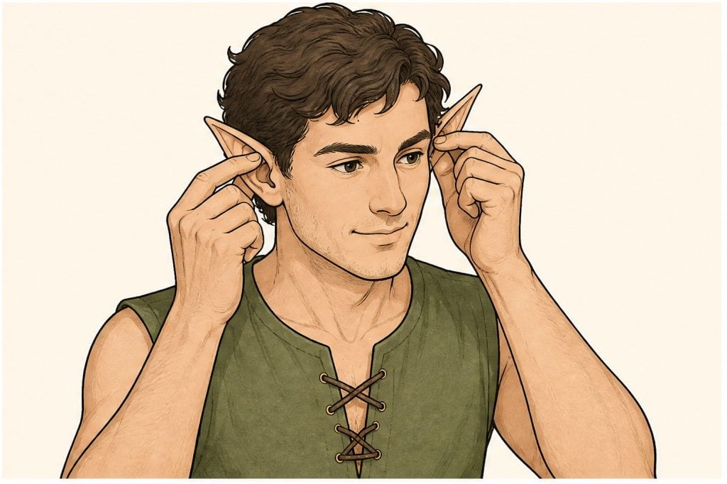 Fit pointed goblin ears