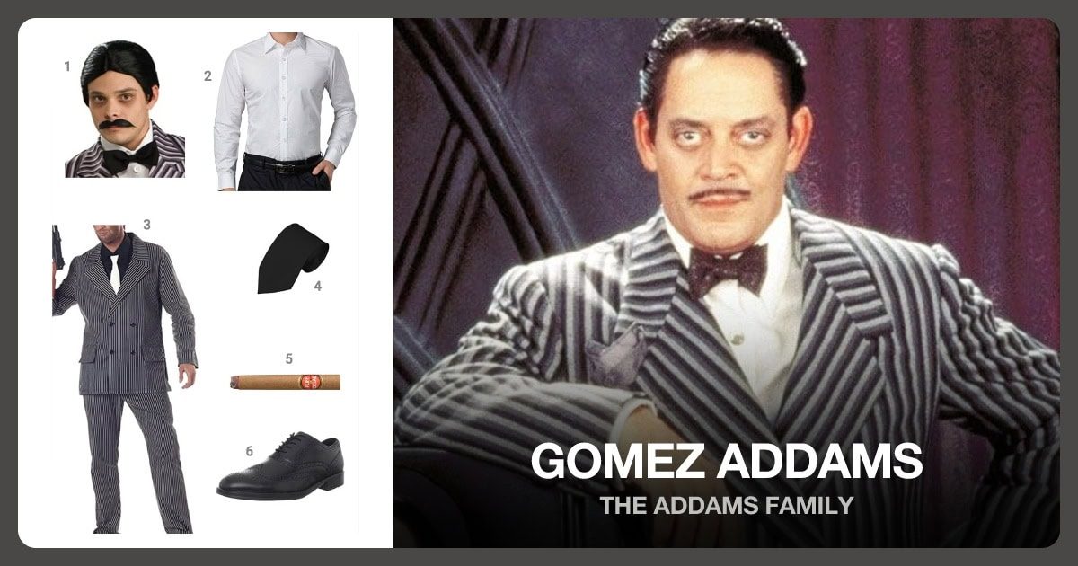 Dress Like Gomez Addams costume kit
