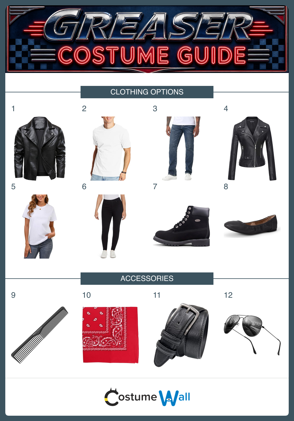 Greaser Costume Guide