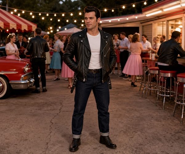 Greaser costume photo