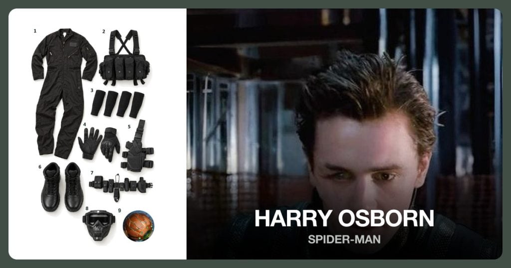 Harry Osborn Costume
