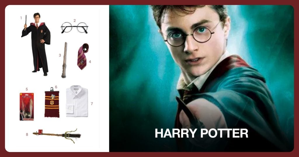 Harry Potter costume clothing and accessories