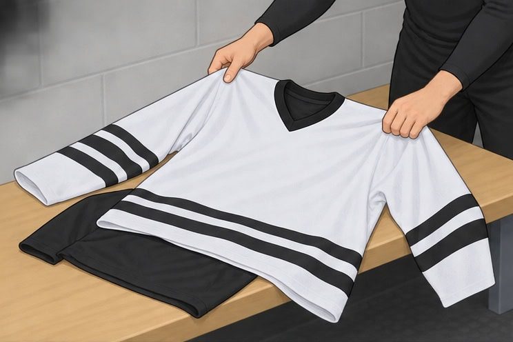 Layer the jersey