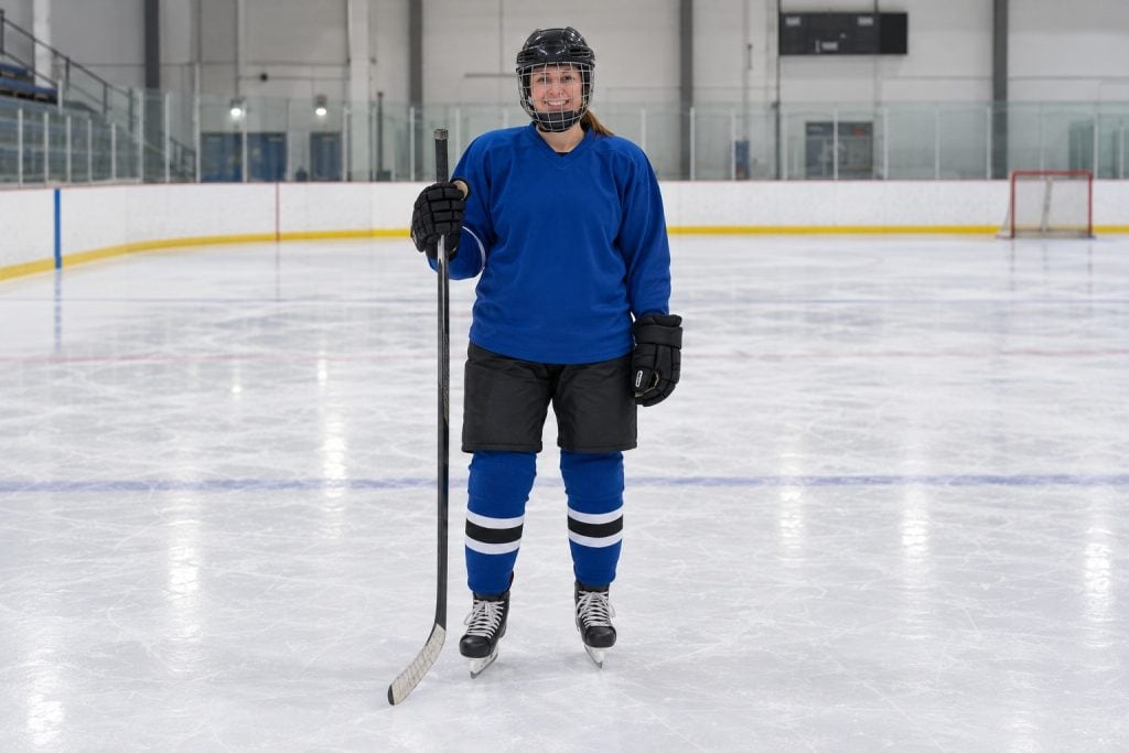Blue Rink Player hockey costume outfit