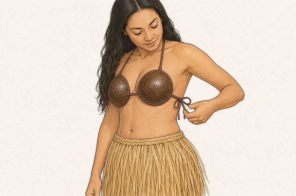 Fit the coconut top or bandeau