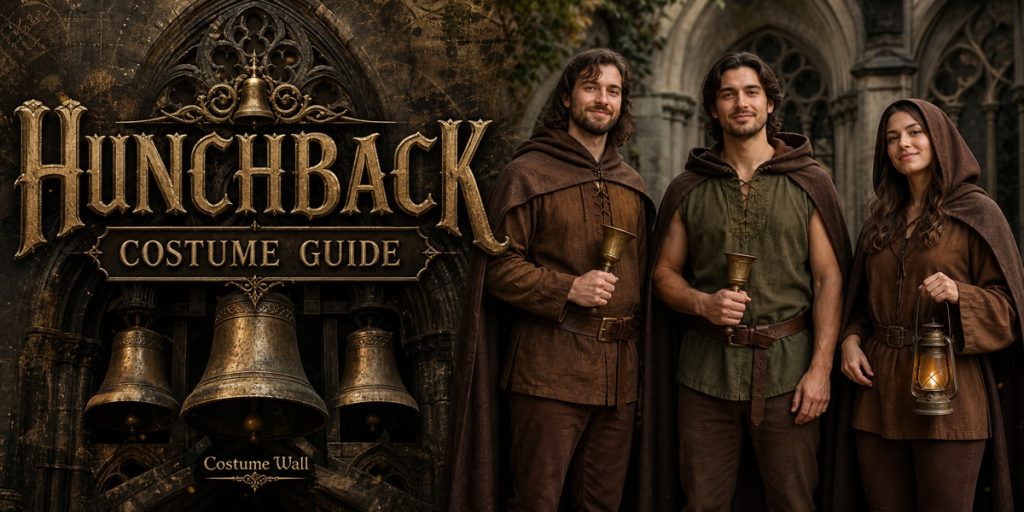 Dark Brown Tunic, Army Green Tunic, Coffee Brown Tunic and Army Green Tunic beside Hunchback