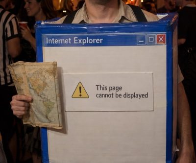 Internet Explorer Costume