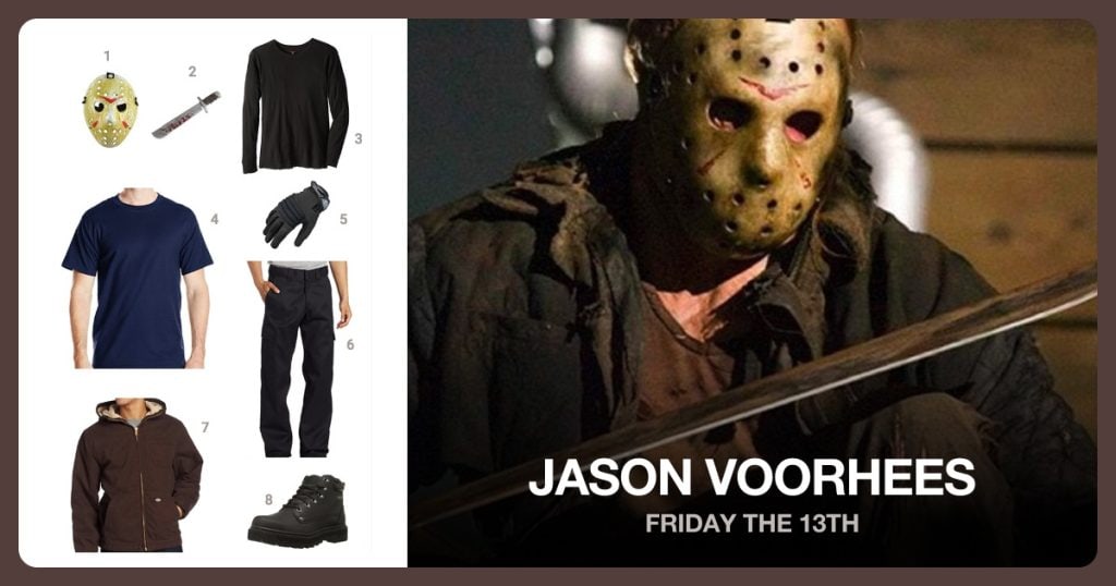 Jason Voorhees costume clothing and accessories