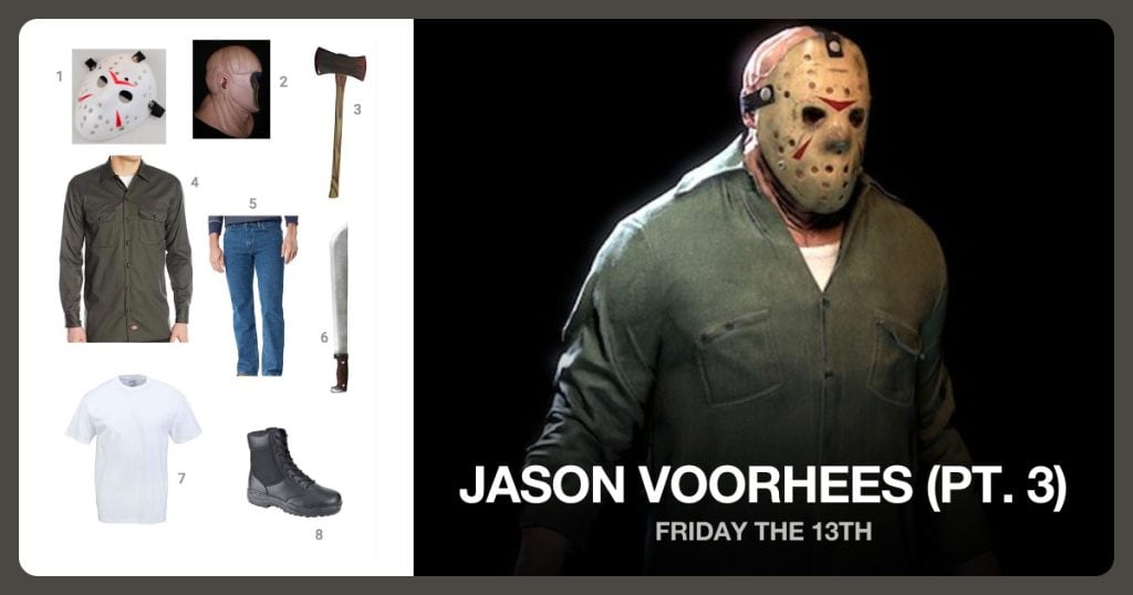 Jason Voorhees (Pt. 3) Costume