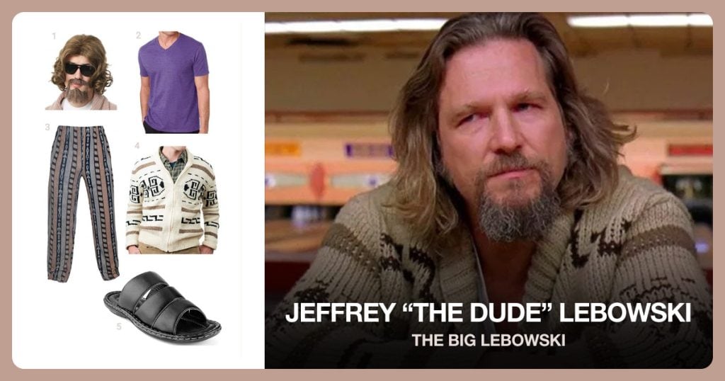 Jeffrey “The Dude” Lebowski Costume