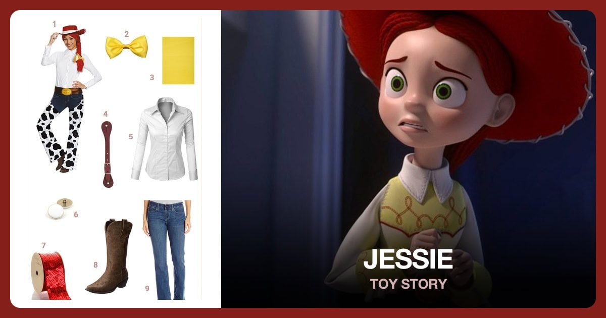 Jessie costume outfit and accessories