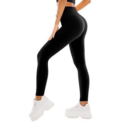 Black High-Waisted Leggings