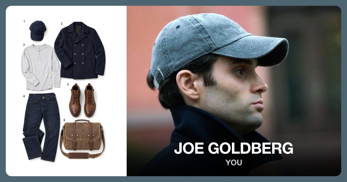 Dress Like Joe Goldberg costume kit