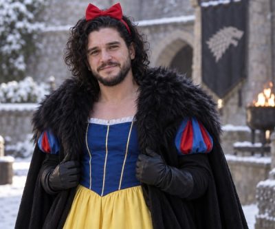 Jon Snow White Costume