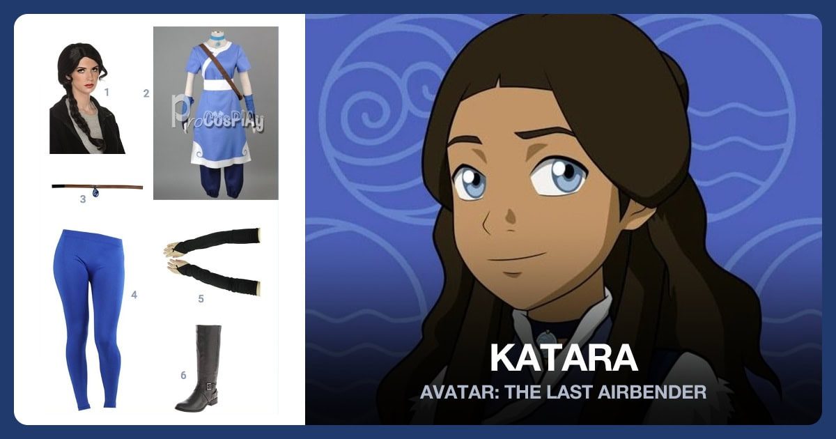 Katara costume outfit and accessories