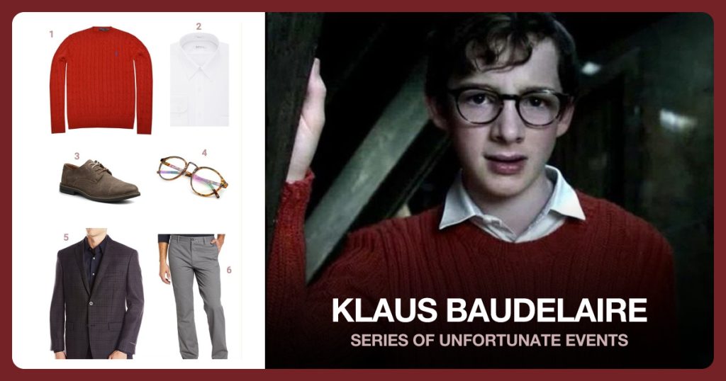 Klaus Baudelaire Costume