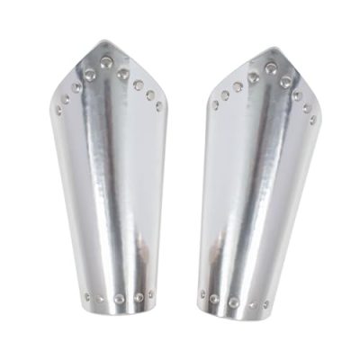 Silver Costume Bracers