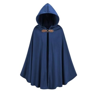 Blue Hooded Cloak