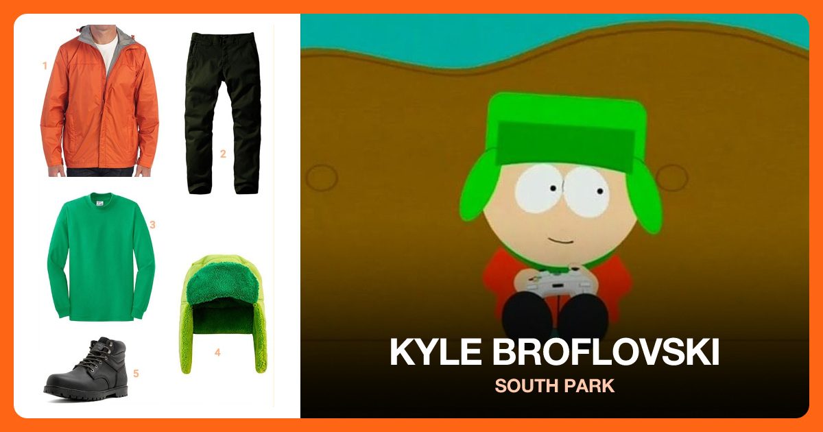 Kyle Broflovski costume outfit and accessories