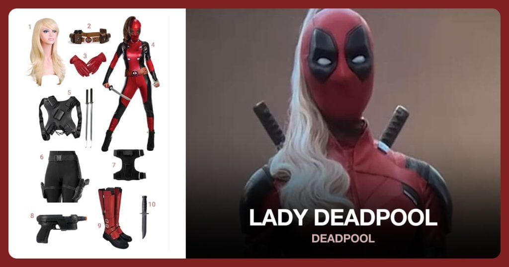 Lady Deadpool Costume