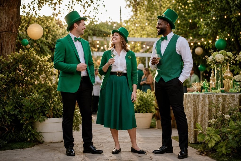 Leprechaun costume group