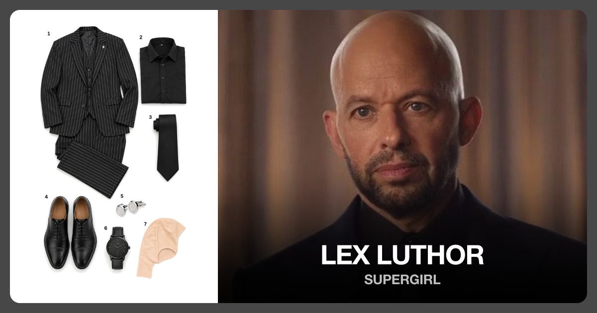 Lex Luthor costume outfit and accessories