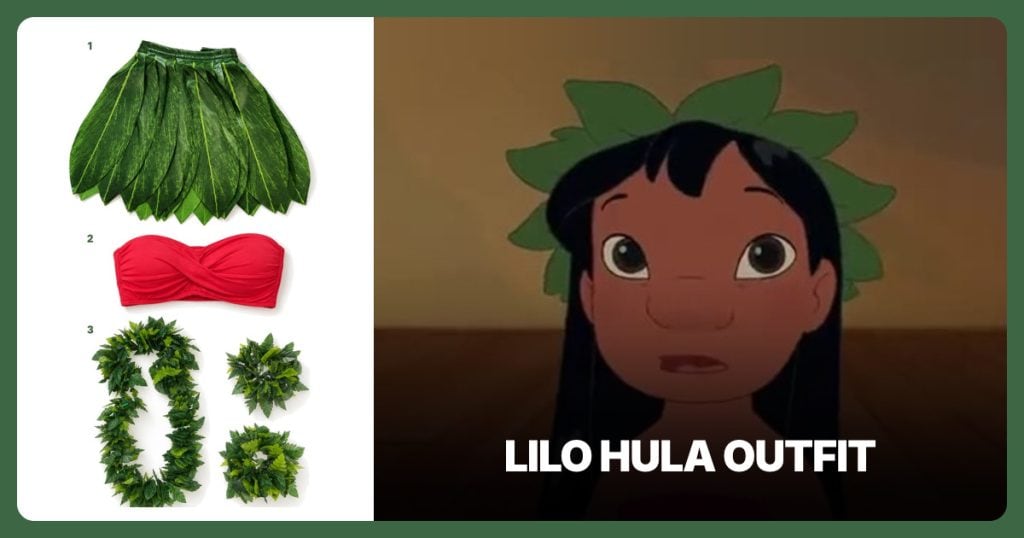 Lilo Hula Outfit Costume