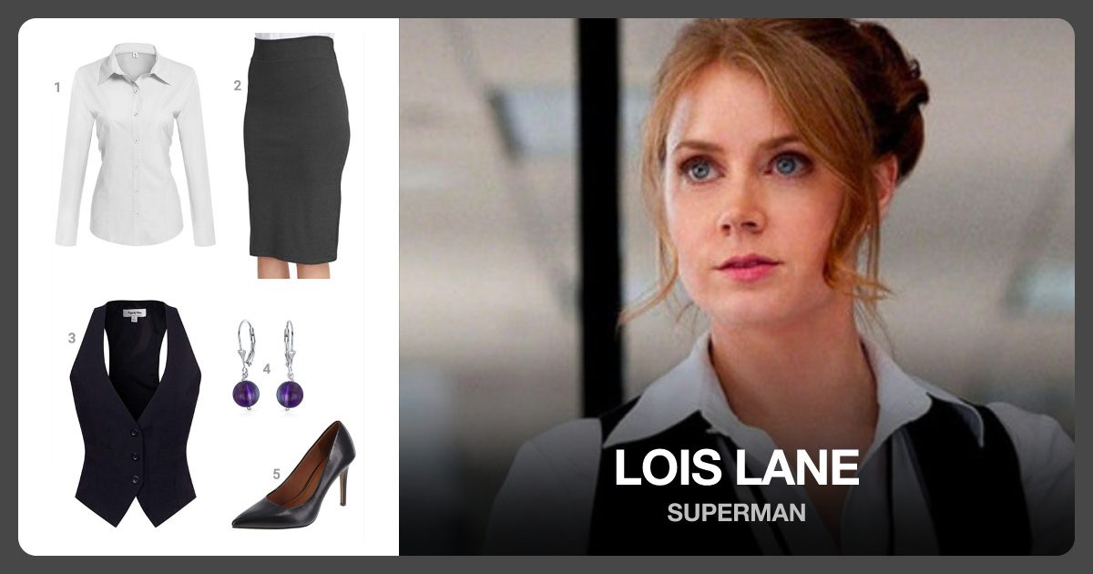 Dress Like Lois Lane costume kit