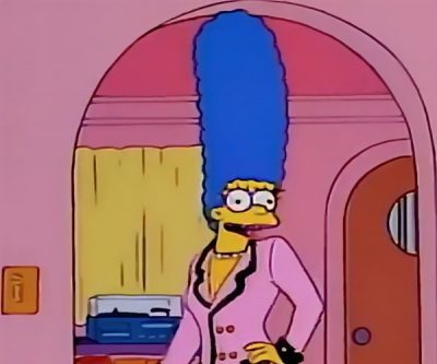 Marge Simpson Pink Chanel Suit Costume