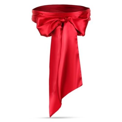 Red Satin Waist Sash