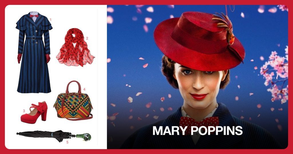Mary Poppins Costume Guide outfit and accessories