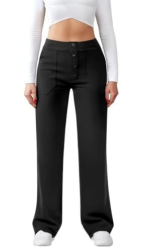 Black Women’s Straight Pants