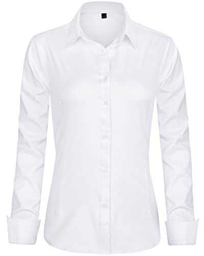 White Women’s Dress Blouse