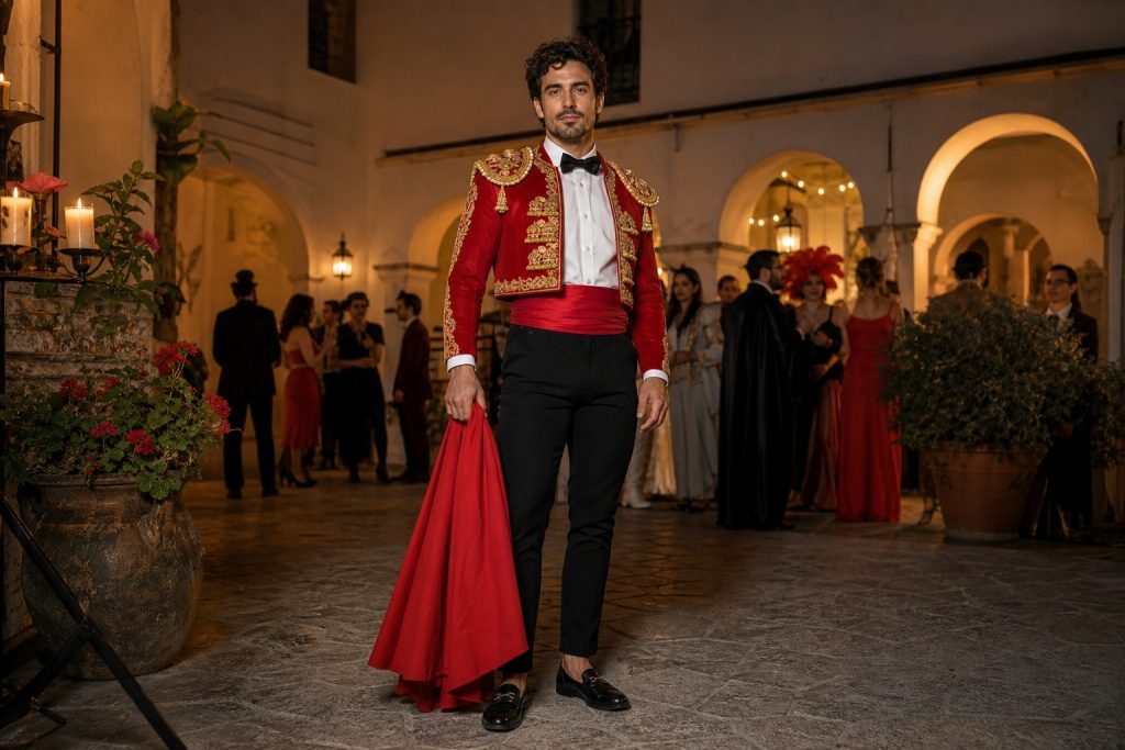 Red Jacket Matador costume outfit