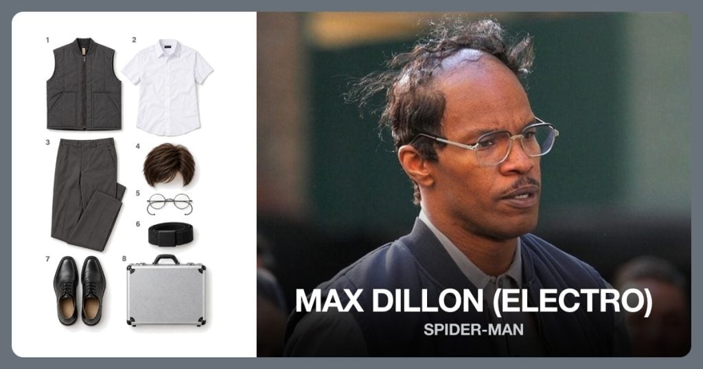 Max Dillon (Electro) Costume