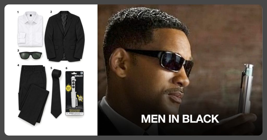 Men In Black Costume
