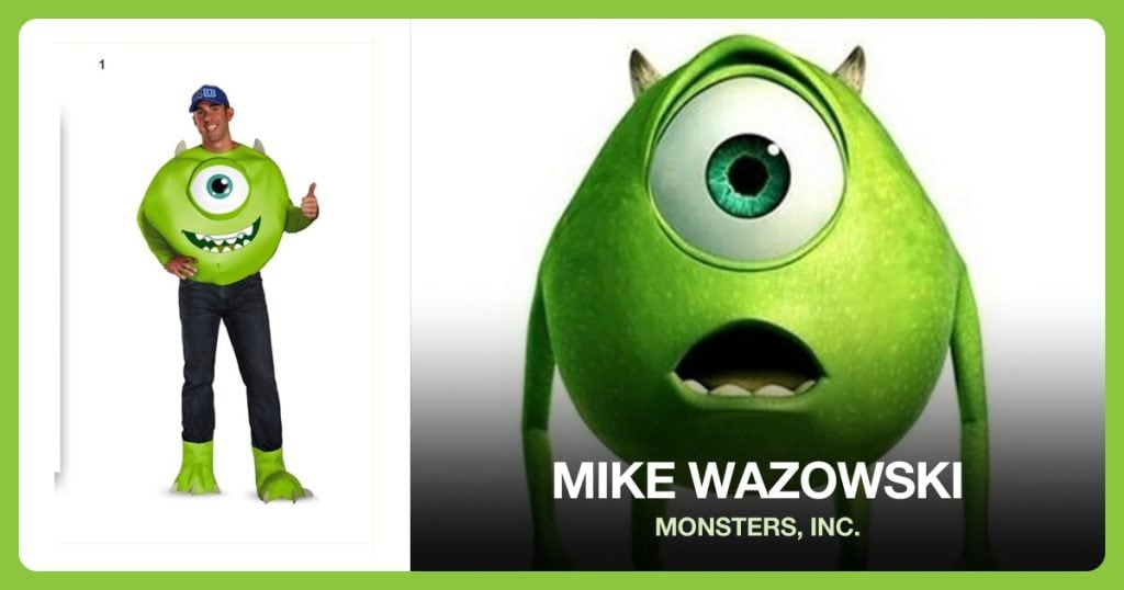Mike Wazowski Costume