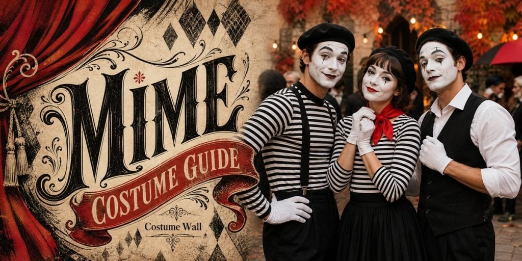 Men’s Black White Striped Shirt, Men’s Black Dress Trousers and Women’s Black Midi Skirt beside Mime